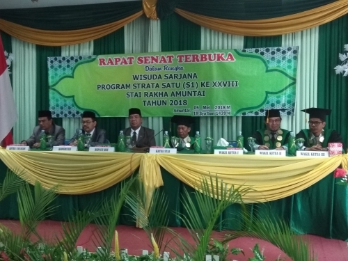 WISUDA SARJANA STRATA 1 (S1) KE-28 STAI RAKAHA AMUNTAI 2018